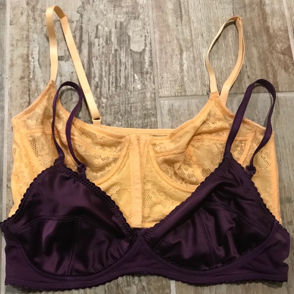 2 Free People Size small Bralettes!